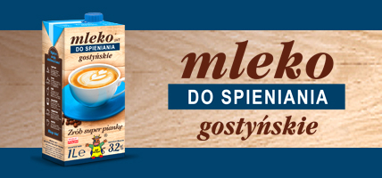 Mleko do spieniania gostyńskie - nowe opakowanie