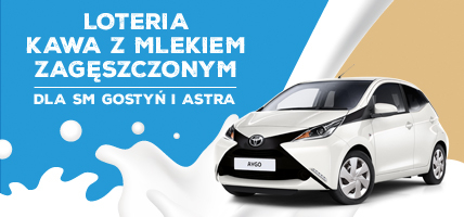 Loteria kawa z mlekiem zagęszczonym