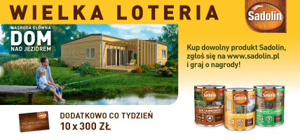 Dom nad jeziorem! - loteria promocyjna
