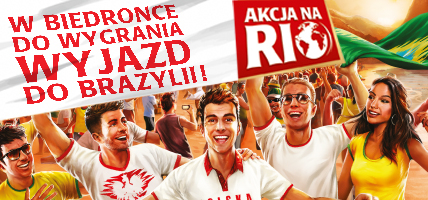 Akcja na Rio! Do wygrania wyjazd do Brazylii!