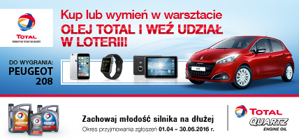 Ruszyła kolejna edycja loterii dla Total Polska!